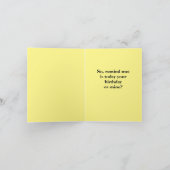 Is het jouw verjaardag of mijn? Kaart (Binnen)