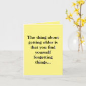 Is het jouw verjaardag of mijn? Kaart (Gele Bloem)