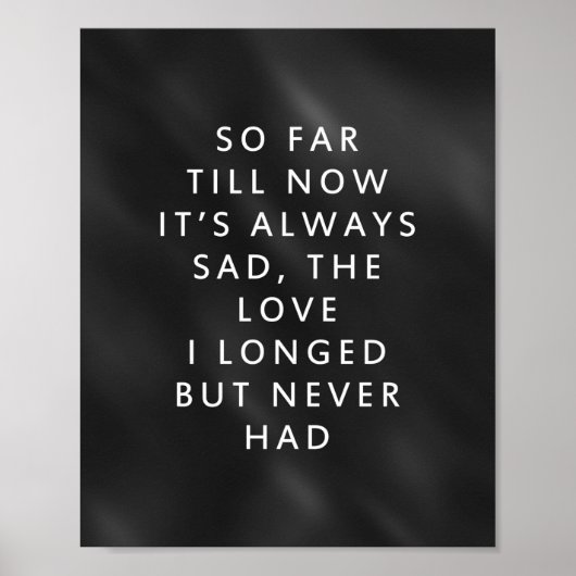 Is het liefde - kort gedicht poster (Voorkant)