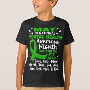 Is het Nationale Maand van de Geestelijke Gezondhe T-shirt