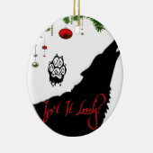 Is het niet heerlijk keramisch Ornament? Keramisch Ornament (Rechts)