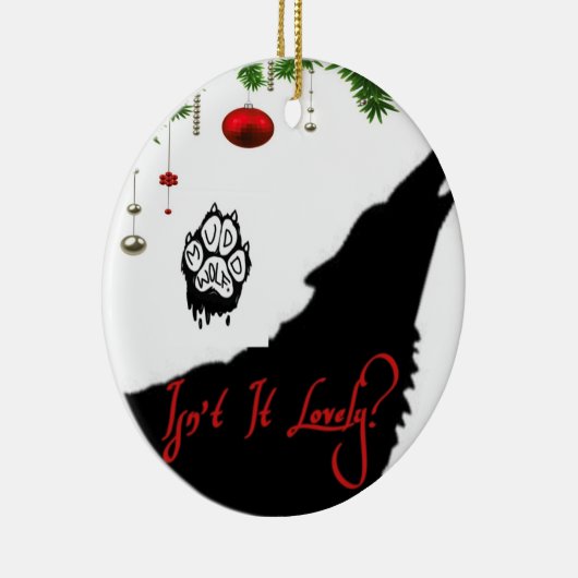 Is het niet heerlijk keramisch Ornament? Keramisch Ornament (Rechts)