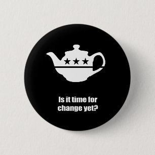 Is het nog tijd voor verandering? ronde button 5,7 cm