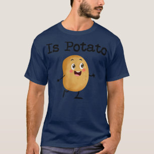Is het shirt van aardappelen grappig, zoals te zie