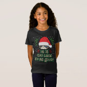 Is het te laat voor kerstmis? t-shirt (Voorkant volledig)