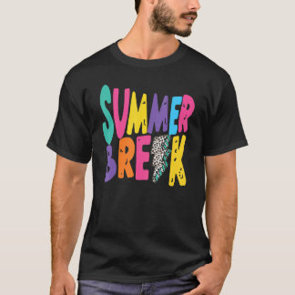 Is het zomerpauze nog de laatste dag van de school t-shirt