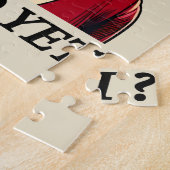 Is hij dood en toch grappig Gezegde Dark Humor Legpuzzel (Zijkant)