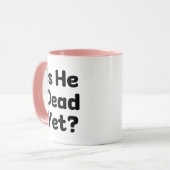 Is hij nog Humor? Mok (Voorkant links)