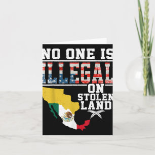 Is illegaal op gestolen land geschenken indianen kaart