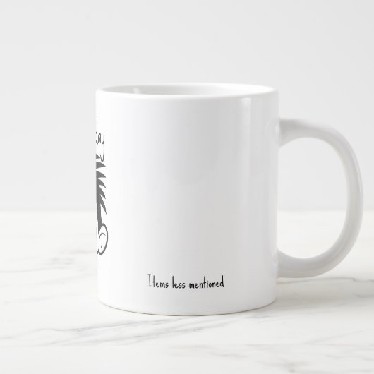 Is it Friday  Extra Grote Beker (Rechts)