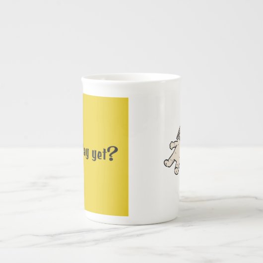Is It Friday Yet? Funny Lazy Cat Mug – Cute Workda (Devant)