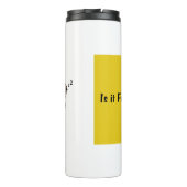 Is It Friday Yet? Funny Lazy Cat Mug – Cute Workda Thermosbeker (Achterkant)