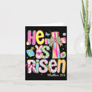 Is Kids He Risen Jesus Christelijk Gelukkig Kaart