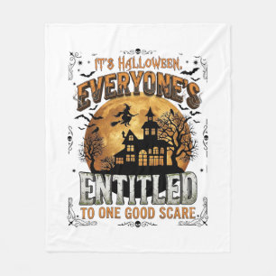 Is Mens Kostuum Franse Bulldog Pompoen Halloween_ Fleece Deken