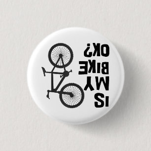 Is mijn bijk OK Funny Mountain Bike? Ronde Button 3,2 Cm