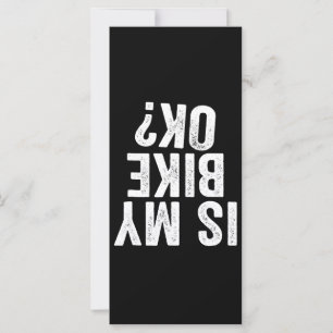 Is mijn bike oké grappige cadeau voor fietsers?