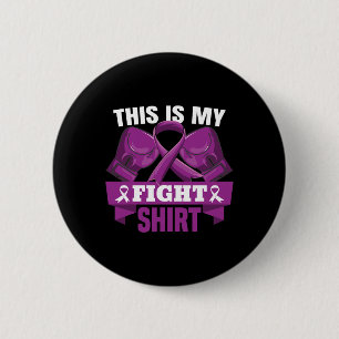 Is mijn gevecht Fibromyalgia Fighter ondersteuning Ronde Button 5,7 Cm