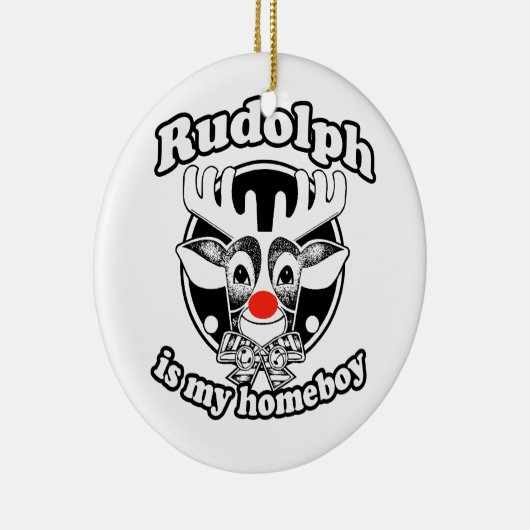 is mijn Homeboy Keramisch Ornament (Rechts)