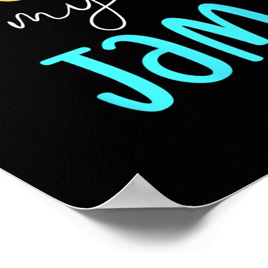 Is mijn Jam Schattigee Wetenschapsdocent waarderin Poster (Hoek)