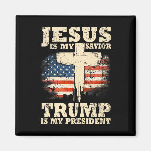 Is mijn redder Trump is mijn President Trump suppo Magneet