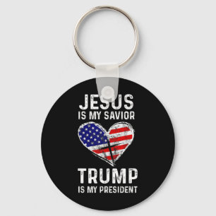 Is mijn redder Trump mijn President 2 Sleutelhanger