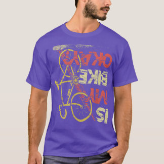 Is m'n bijenkorkfiets Triathlon Downhill? T-shirt