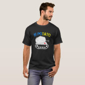 Is Potato Funny Oekraïne Joke steunt Oekraïne T-shirt (Voorkant volledig)