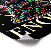 Is This Jolly Enough Funny Cat Christmas Meme  Poster (Hoek)