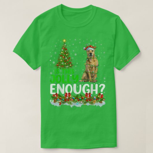 Is This Jolly Enough Rhodesian Ridgeback Dog Chris T-shirt (Design voorkant)