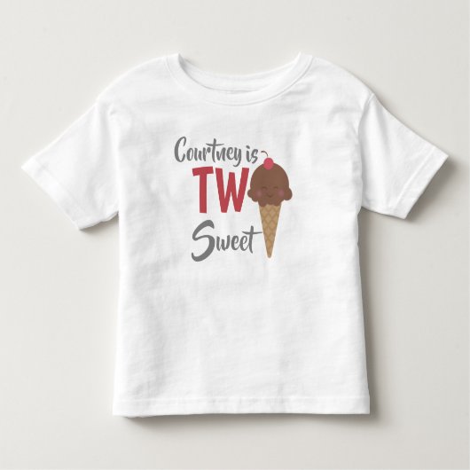 Is twee aangepaste Shirten Kinder Shirts (Voorkant)