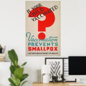 Is uw kindervaccinatieposter poster (Thuiskantoor)