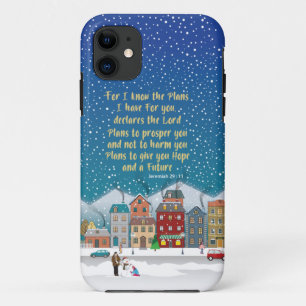 Is van plan om je hoop en een toekomst te geven. J iPhone 11 Hoesje