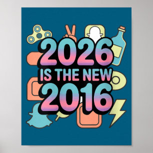 Is Vrouwen 2016 Retro Nostalgie V Poster