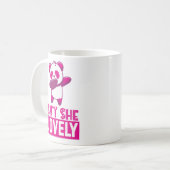 Is ze niet mooi! koffiemok (Voorkant links)