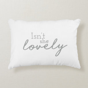Is zij niet het liefdevolle geschreven Ontwerp van Accent Kussen