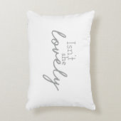 Is zij niet het liefdevolle geschreven Ontwerp van Accent Kussen (Voorkant(Verticaal))