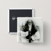 Isa Ibn Ali Al Khalifah Vierkante Button 5,1 Cm (Voorkant /achterkant)