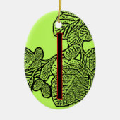 Isa Viking Rune Yule Ornement - Douceur (Devant)