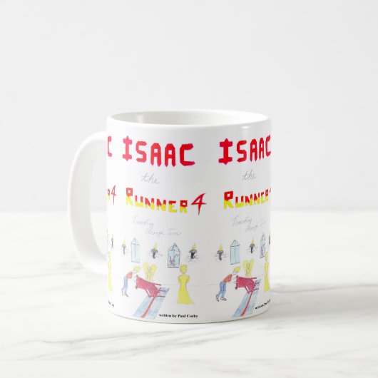 Isaac de Runner 4 koffiemok (Voorkant links)