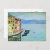 Isaac Levitan- Lake Como Briefkaart (Voorkant / Achterkant)