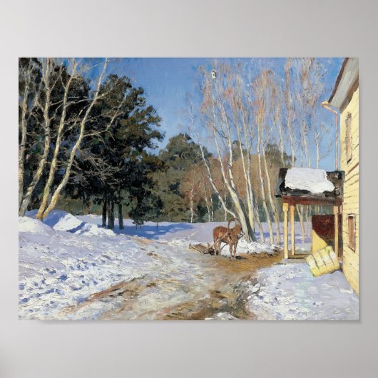 Isaac Levitan- March Poster (Voorkant)
