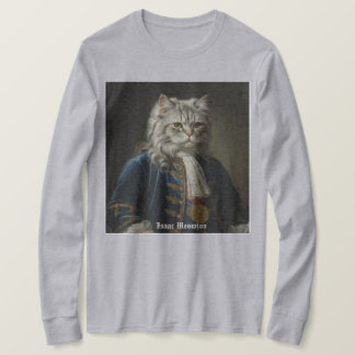 Isaac Meowton Newton (Kittens / Katten Thema) Desi T-shirt