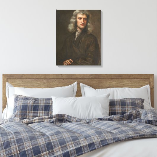 Isaac Newton Canvas Afdruk (Insitu (Slaapkamer))