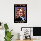 Isaac Newton - Causes Poster (Thuiskantoor)