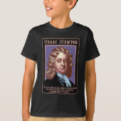 Isaac Newton - Causes T-shirt (Voorkant)