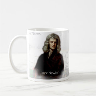 Isaac Newton Historische Mok