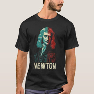 Isaac Newton Natuurkundige Natuurkunde Wetenschap T-shirt