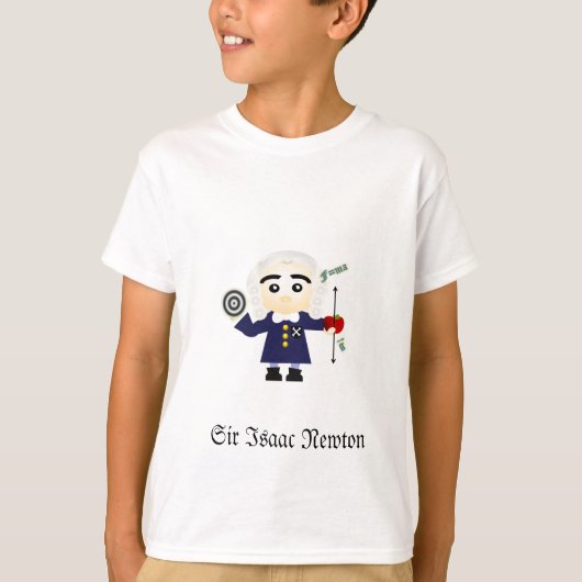 Isaac Newton T-shirt (Voorkant)