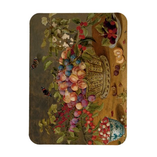 Isaak Soreau Schilderen van Vruchten Magneet (Verticaal)