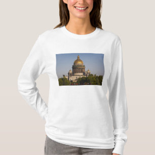 Isaakkathedraal, vanaf de Neva rivier T-shirt